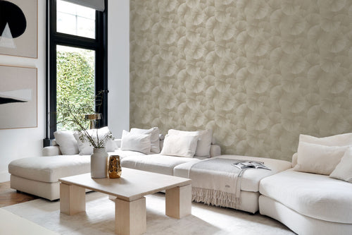 Origin Wallcoverings behang grafisch 3D motief taupe - 0.53 x 10.05 m - 348043 - vtwonen shop