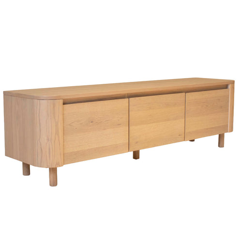 DÉJA Living Tv-meubel Valde - Naturel Hout - 160x40x35cm