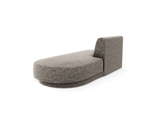 Micadoni Module Miley 2-zits, chenille grijs - 90x158x70cm