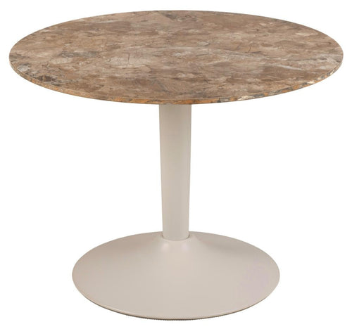 Rebellenclub  Alva Salontafel - ø60 cm - Marmerlook