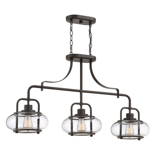 Elstead Quoizel Trilogy Bar Hanglamp Plafondlamp Oud Brons