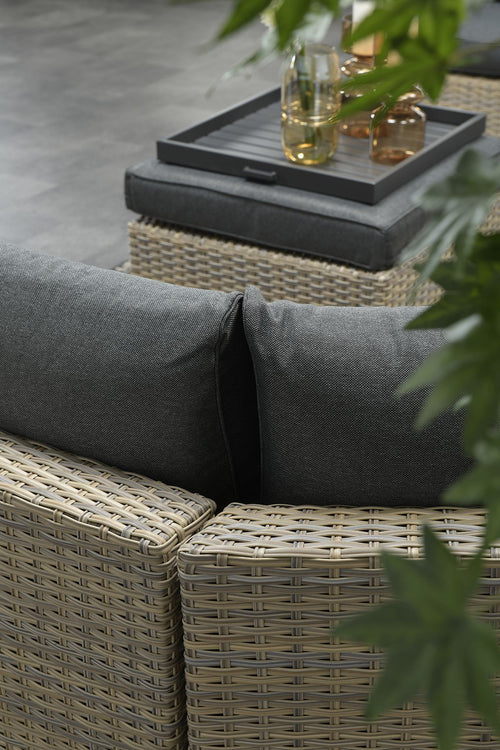 Menorca midden element - vintage willow - reflex black