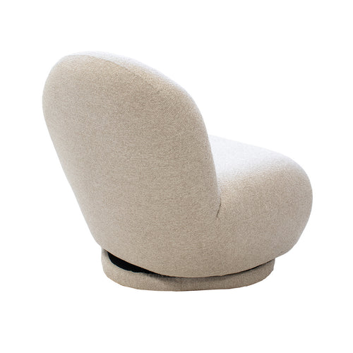 DÉJA Living Draaifauteuil Boone - Stof - Beige - vtwonen shop