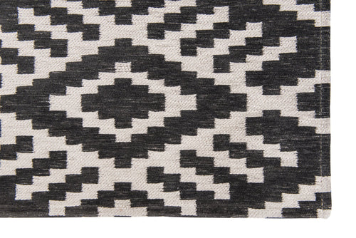 Belavita vloerkleed 8743 Charcoal - Zwart - 200 x 280 cm