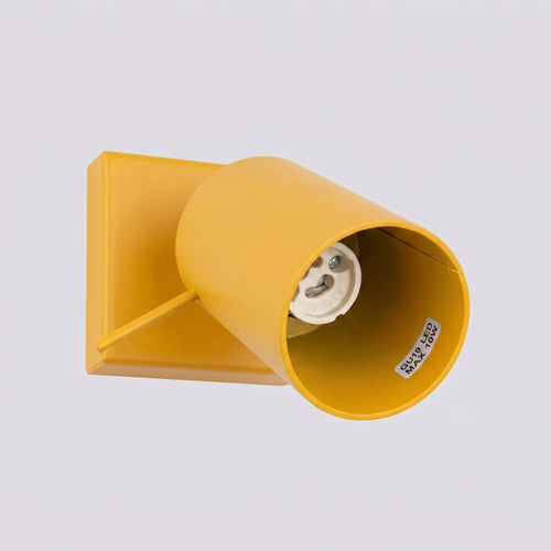 Sollux Lighting Wandlamp RING geel - 8x16x8cm