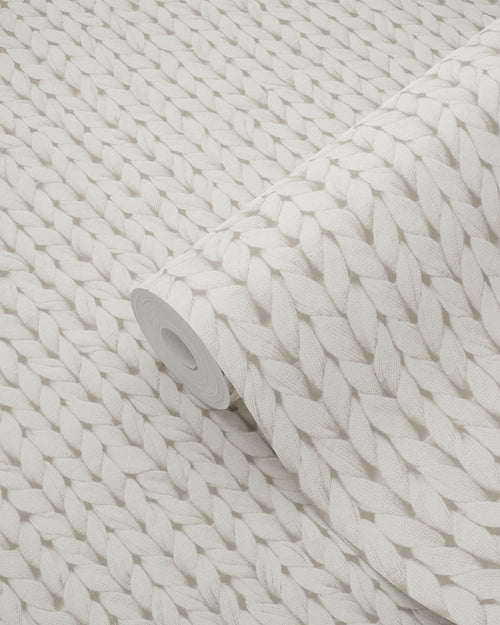 ESTAhome behang breisel beige - 53 cm x 10.05 m - 137720