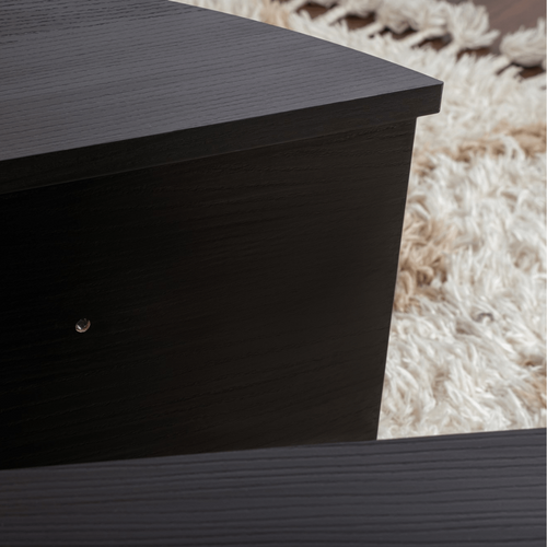 Calicosy - ORION Set van 2 salontafels - Licht hout - 90x90x35 cm