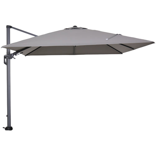 Garden Impressions Hawaii parasolset 300x300 lichtgrijs 90 kg