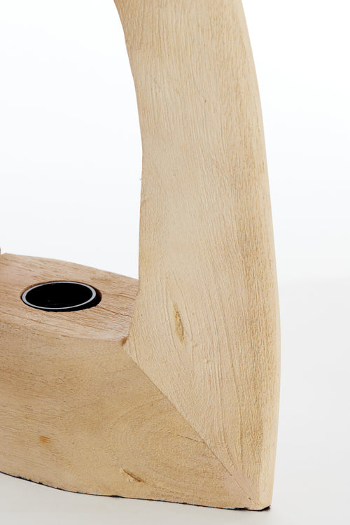 Light & Living tafellamp CARINI - bruin - 27x10x35cm