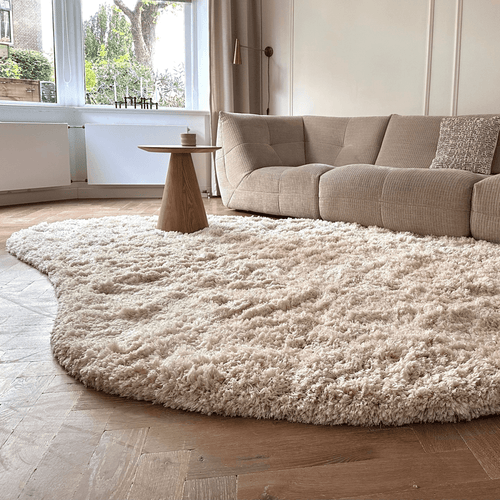 Interieur05 vloerkleed Pilo - hoogpolig - ivoorwit - 160 x 230 cm