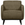 WOOOD fauteuil Statement - Polyester - Chestnut - 77x72x93