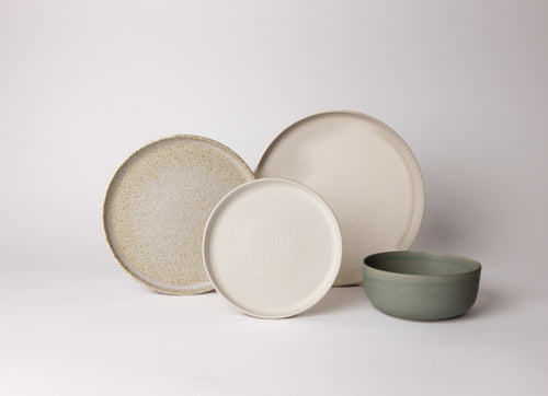 Mimo Homeware serviesset Dreamy Ivory & Ocean Breeze - 4-delig - 2 personen