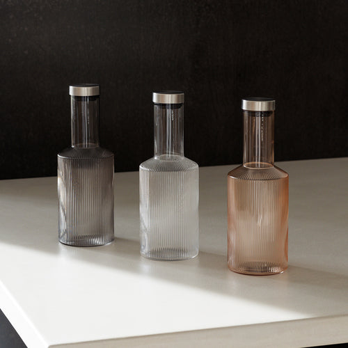 S|P Collection - Fles met dop 100cl smoked Ray - vtwonen shop