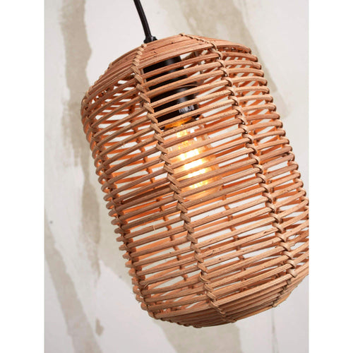 GOOD&MOJO hanglamp Tanami - bruin - 25x18x25cm - vtwonen shop