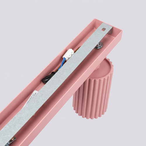 Sollux Lighting Plafondlamp KARBON 3L roze - 45x6,5x16,5cm