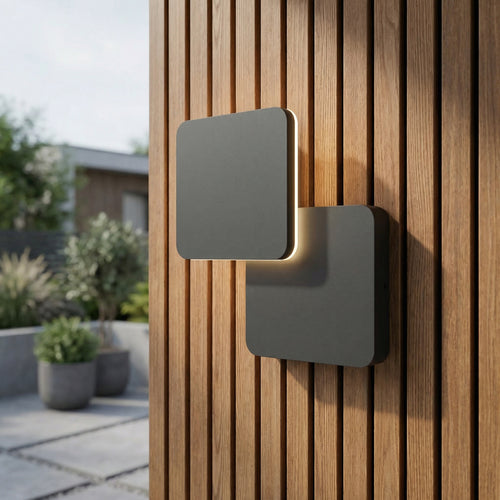 EGLO wandlamp buiten Pedersano - zwart