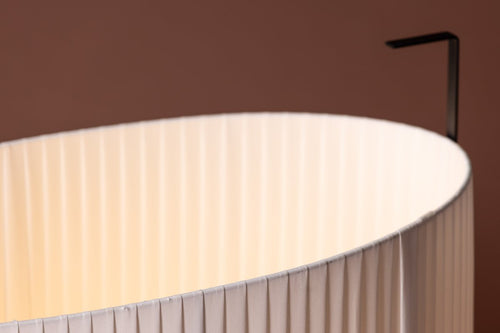 Rebellenclub Vloerlamp Kveld - beige - Ø 59 cm