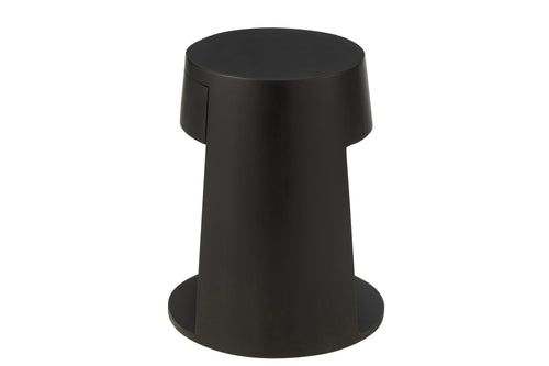 J-Line bijzettafel Drawn - hout/mdf - zwart