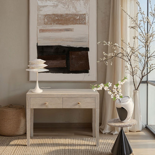 Kare Design Schilderij Lontano 90x120cm beige - vtwonen shop