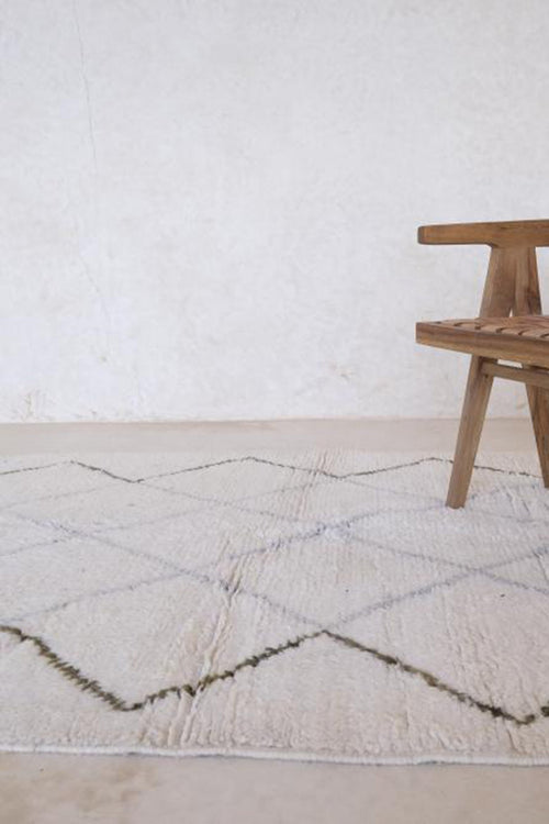 AFK Living vloerkleed Berber - handgemaakt - Wol - 245 x 148 cm