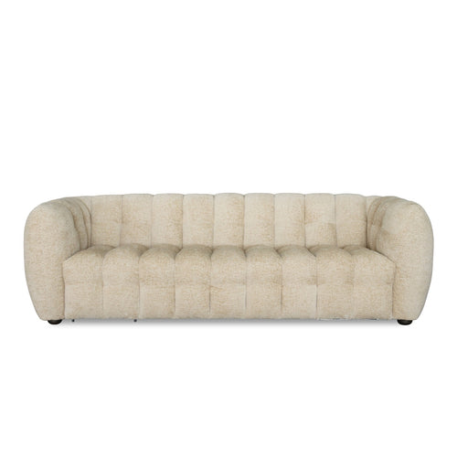 DÉJA Living 3-zits Bank Cillán - Beige Stof - 250x104x77cm