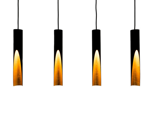 EGLO hanglamp Barbotto - gu10 - zwart, goud