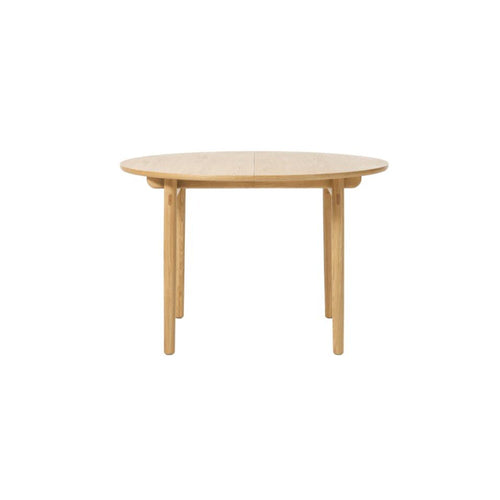 Olivine Kjeld verlengbare houten eettafel naturel - Ø120 cm - vtwonen shop