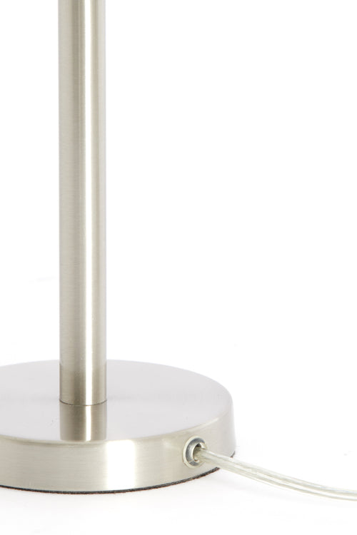 Light & Living lampvoet Washington - zilver - 14x14x39.5 cm