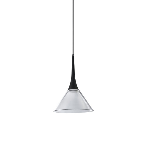 Ideal Lux COCKTAIL Dome hanglamp voor aan het plafond, transparant, 1x LED 670lm 3000K