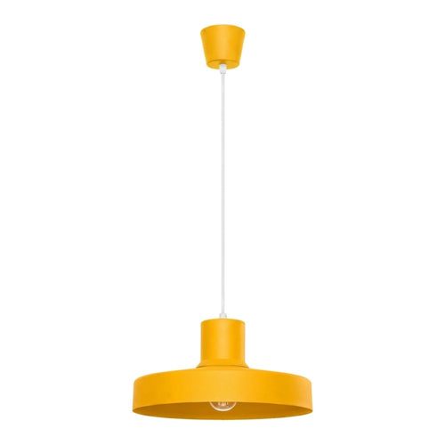 Sollux Lighting Hanglamp BILO geel - 35x35x120cm