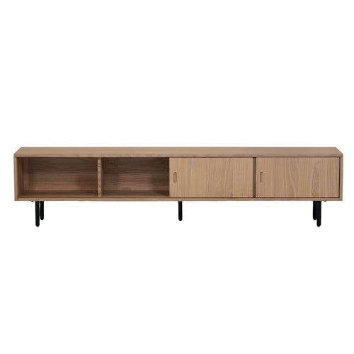 DÉJA Living Tv-Meubel Ilja - Metaal/Eikenhout - Naturel - 200cm - vtwonen shop