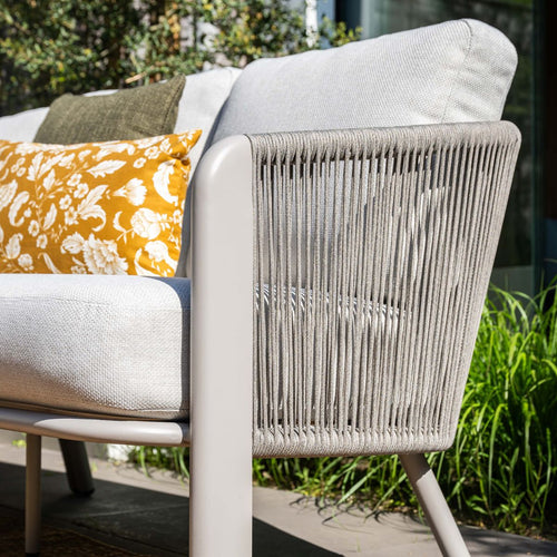 Durango rope lounge hoekset - taupe - valley sand