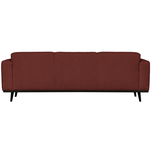WOOOD 3-zits bank Statement - Bouclé - Chestnut - 77x230x93