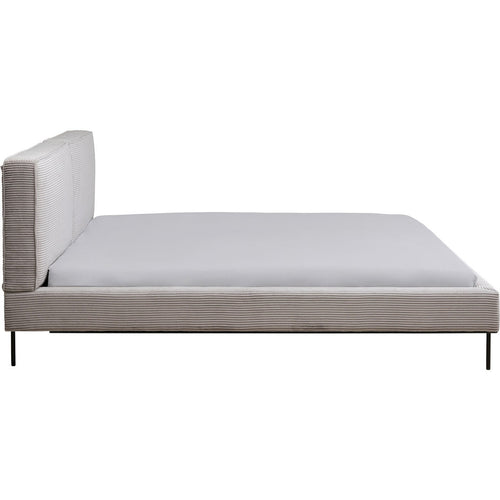Kare Design Bed East Side Cord - grijs - 160x200cm - vtwonen shop