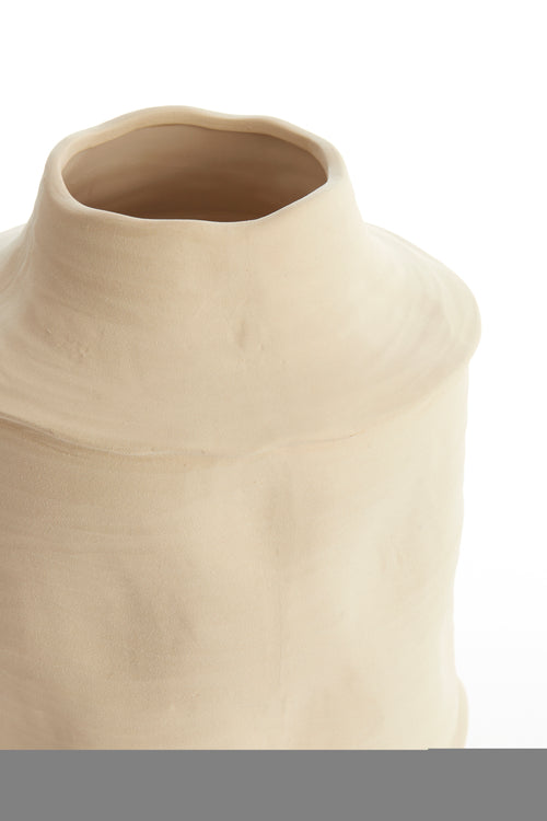 Light & Living vaas CORSICO - Ø25x38cm - wit - vtwonen shop