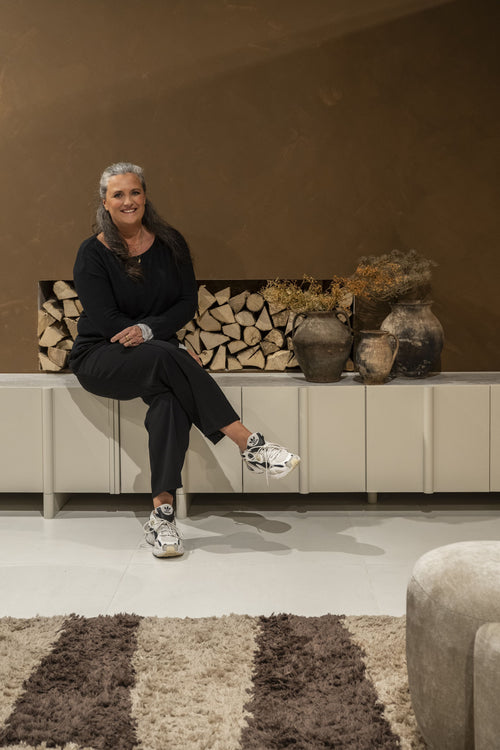 WOOOD tv-meubel Basu - Grenen - Dust - 53x152x46 - vtwonen shop