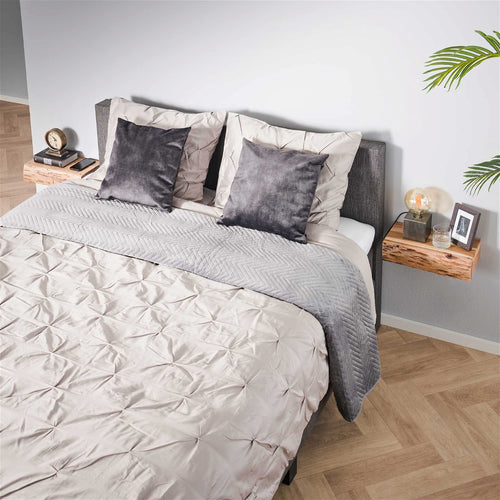 Giga Meubel Nachtkastje Tree L - Naturel - Set van 2 - 40x10x20cm - vtwonen shop