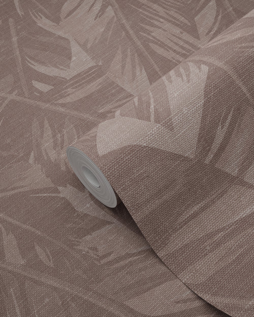 Origin Wallcoverings behang bananenbladeren taupe - 50 x 900 cm - 348058 - vtwonen shop