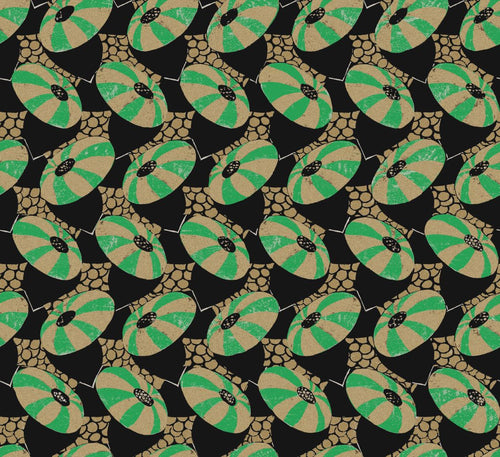 Masureel behang geometrische vormen groen - 70 cm x 10.05 m - 630507 - vtwonen shop