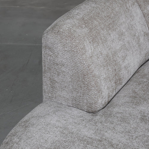 LABEL51 Hoekbank Espen Links - Grijs Stof - 267x223x79cm