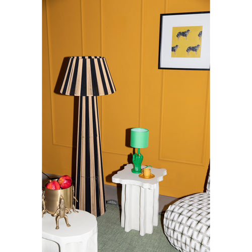 Bold Monkey Stripe it up Vloerlamp - Zwart - vtwonen shop