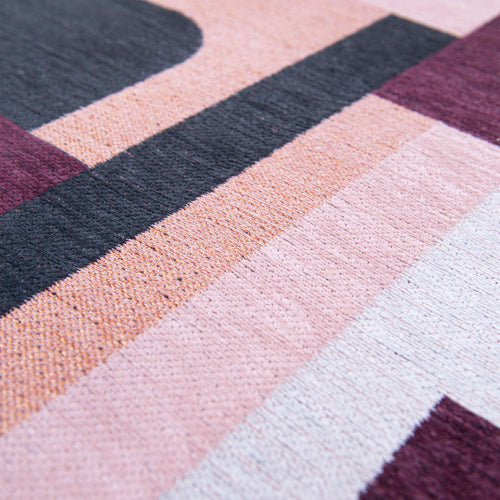 Louis De Poortere vloerkleed Pink Rohe - roze - 80x150cm