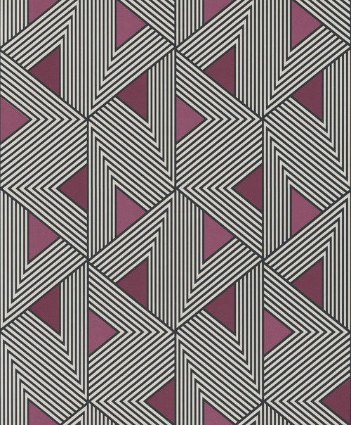 Masureel behang geometrische vormen oranje - 53 cm x 10.05 m - 630927 - vtwonen shop