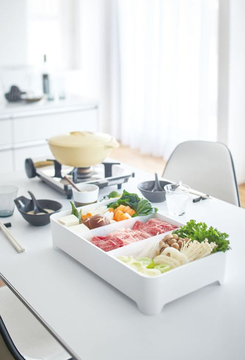 Yamazaki Cooking Tray Square - Tower - white - vtwonen shop