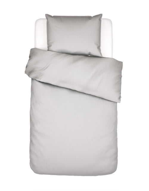 Essenza Minte dekbedovertrek - Eenpersoons – 140x200/220 cm - Grijs