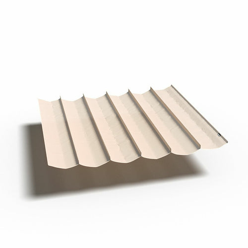 Platinum schaduwdoek Harmonica - gebroken wit - 290 x 300 cm