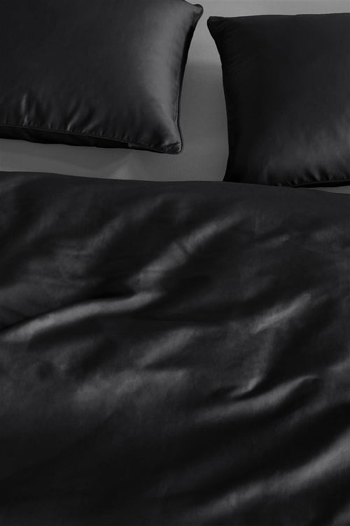 Beddinghouse Change dekbedovertrek - Effen - Eenpersoons - 140x200/220 - Black - vtwonen shop