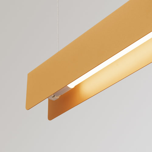 Sollux Lighting Hanglamp SPARK goud - 100x8x120cm