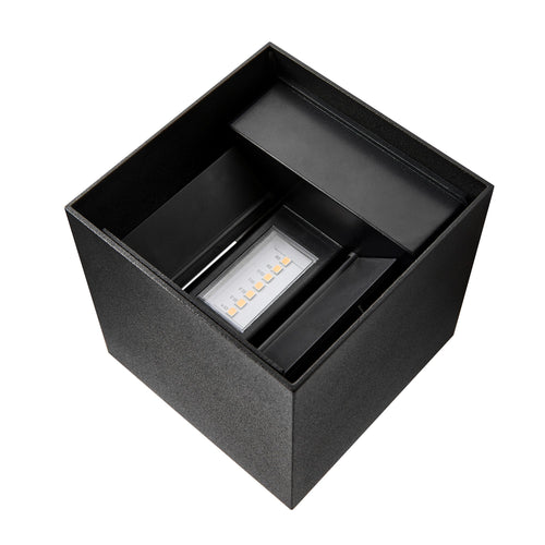Nordlux Milda kubi | Wandlamp | Zwart | LED Module