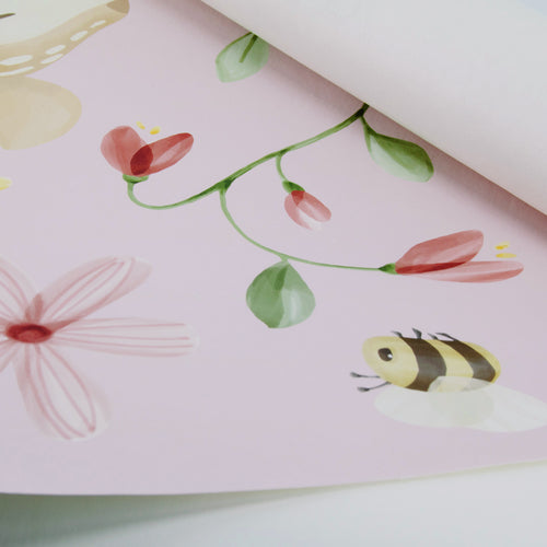 Little Dutch Behangcirkel Kinderkamer Fairy Garden 100cm - vtwonen shop